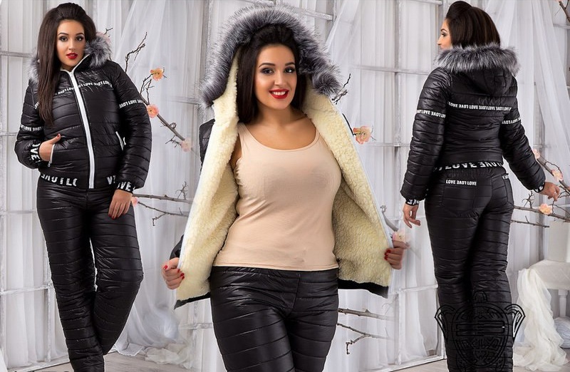 зимний костюм утепленный